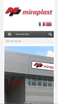 Mobile Screenshot of miraplast.it